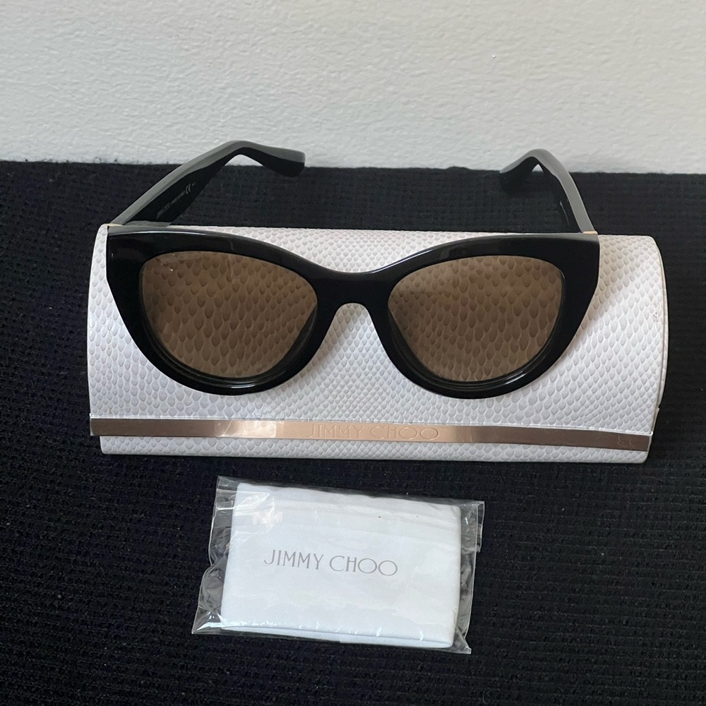Authentic Jimmy chop cat eye Sunglasses